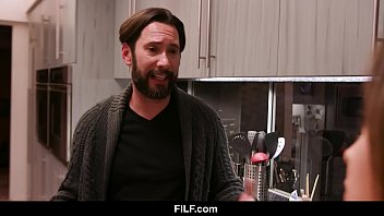 Preview 1 of Dady N Dhughter Fuck - FILF - Big Breasted Step Daughter Loves Riding Step Dad