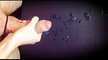 Preview 2 of Wifes Shirt Pulled Down - mrbigd1988 slow motion cumshot