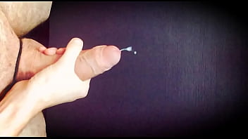 Preview 1 of Wifes Shirt Pulled Down - mrbigd1988 slow motion cumshot