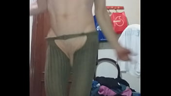 Preview 2 of America Porn House - Valentina travesti de closet