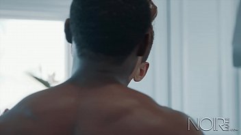 Preview 3 of Kendra Lust Wedding Dress - NoirMale Sexy Black Hunk Cheats With Twink Neighbor