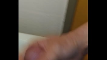 Preview 1 of France Pron Film - Wackin&#039_ off in public restroom