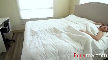 Preview 1 of Taboo Sister Brother - Busty Step MOM fucks her - Lexi Luna