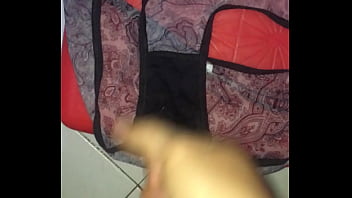 Preview 3 of Gay Teen Mate - Cumshot on sexy panties