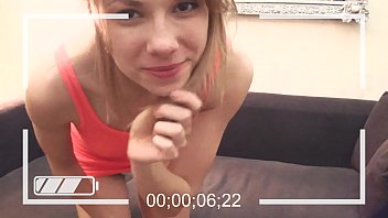 Preview 1 of Lesbian Dominante Tube - Teenie girl enjoys her HAIRY PUSSY