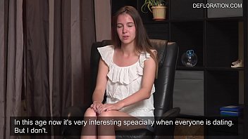 Preview 3 of Anal Gracie Noel - Hot Virgin Babe Nastya First Time Mastubation
