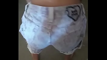 Preview 1 of Tranny Fucks His Asshole - Novinha gostosa dan&ccedil_ando funk
