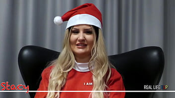 Preview 1 of Etv Models Alexa Playboy - Real Life Porno 59: Stacy - Rimming and Milk Christmas Romantic Sex.