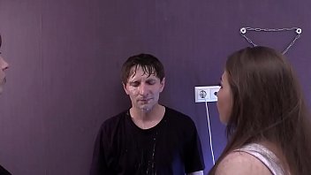 Preview 4 of Black Girl Anal Fack - two girls spit on slave