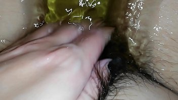 Preview 2 of Tny 4k - Super hairy bush hairy pussy fetish video underwater close up