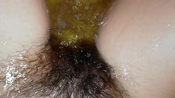 Preview 3 of Tny 4k - Super hairy bush hairy pussy fetish video underwater close up