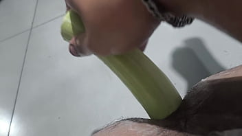 Preview 2 of She Male Dp - Abobrinha no cu