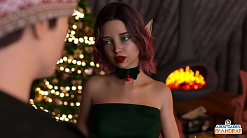 Preview 1 of Girls Attack Sex Men - EP26: Once Upon Christmas | French Kissing with Elizabeth - Lust Theory - Season 1