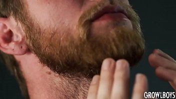 Preview 2 of Old Xxx Animal - GrowlBoys - Young furry jock goes while masturbating to cumshot