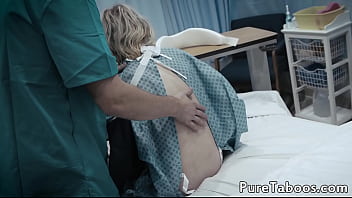 Preview 2 of Indian Babusya - Teen patient made to take doctors cock