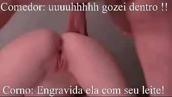 Preview 3 of Coupless Sucking Horse Cum - Corno assiste esposa dando pro amigo dotado