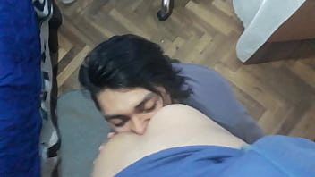Preview 1 of Cum Inside Sandals - Me chupa el culo