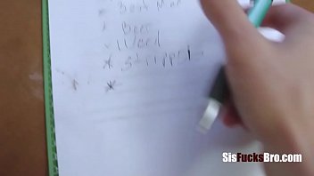 Preview 1 of Niw Sex Real - step SISTER gifts herself to Addison Lee