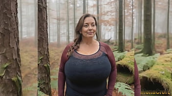 Preview 4 of Girl Goes Old - Nude hiker mom