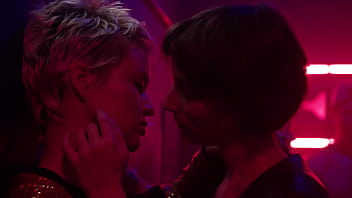 Preview 4 of Bondage By Bbc - woman kissing sitting in bar with pink lights