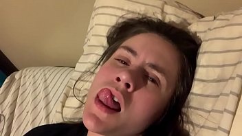 Preview 2 of She Cums While Pegging Strapon - EARLY MORNING BEAUTIFUL AGONY