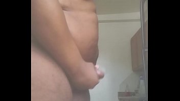 Preview 3 of Xxxx Office Room - Little black dick shooting cum from panties