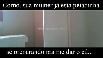 Preview 1 of Foto Sec - Corno recebe video da esposa prestes a ser comida pelo amante