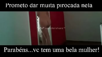 Preview 4 of Foto Sec - Corno recebe video da esposa prestes a ser comida pelo amante