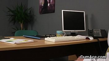 Preview 1 of Libo - Horny doll gets cumshot on her face swallowing all the load
