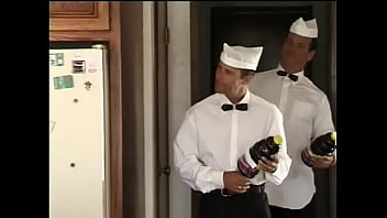 Preview 1 of Dcvh Ugh - Messy grandma sucks delivery men&#039_s cock and rides by her twat and asshole