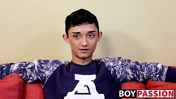 Preview 2 of Perkosa Mami - Twink shows off his ass and cock and masturbates