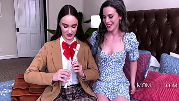 Preview 1 of Hot Sexrs Girl Vedio - Crescendo of Desire A Lesbian Flute Teacher&#039_s Black Dildo - Hazel Moore,  Nicole Emma Vaunt