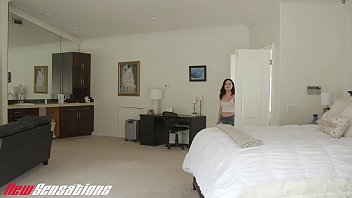 Preview 1 of Witches Magic Spell - Step Sister Veronica Valentine Fits Her Cock Inside