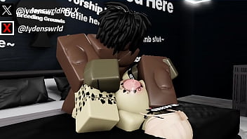 Preview 4 of Beti Fuck Father - Fucking an obsessed fangirl in my condo - Roblox