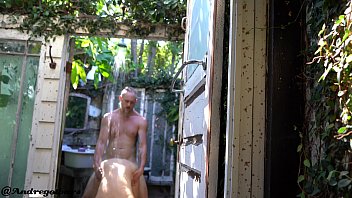 Preview 4 of Dvda - Public fucking outdoors in a shower Andy Savage