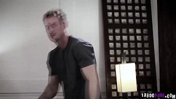Preview 1 of Skyler Katie Banks - Stepdaughters sharing stepdads cock and slobbers all over it before popping out their sweet pussies
