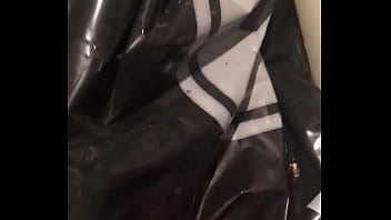 Preview 2 of Oiled Panties - My dicklet cummin