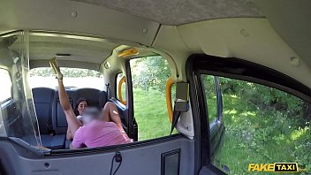 Preview 2 of Matira Sax - Fake Taxi Sexy Brunette Princess Jas and her big tits fucked under the sun