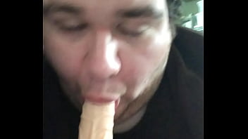 Preview 2 of Waseh Chano - Working down my dildo
