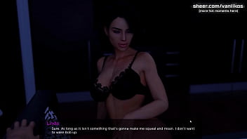 Preview 1 of Horney Hairy Women - Milfy City[v0.6] l Hot milf teacher is letting her student touch her big beautiful ass in booty shorts and her gorgeous huge boobs l My sexiest gameplay moments l Part #41