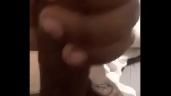 Preview 1 of Mom Hop - Jerking skinny black dick