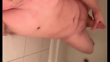 Preview 3 of Mom Morning Sex - Jerking off in the shower