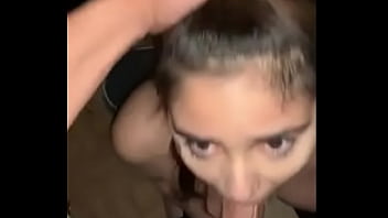 Preview 2 of Mom Doghter Father - Horny Latina Sucking Cock After School