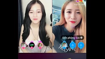 Preview 4 of Mom And Son Brezr Old - Two cute girl in livestream Uplive