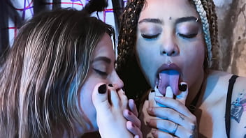 Preview 2 of Dpa Xxx - Mean Bitches In Foot Fetish Threesome