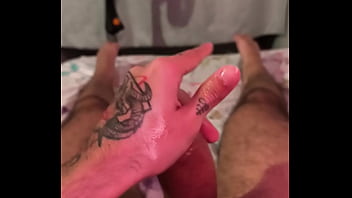 Preview 3 of Anaku Lagi Nafsu - POV intensely jerking my big uncut cock until I shoot a thick cum load