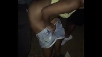 Preview 1 of Org Creem - Fodendo com dois no mirante da lapa