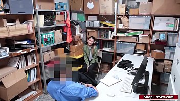 Preview 2 of Ivy Aurai Anal - Naughty asian seduces store officer