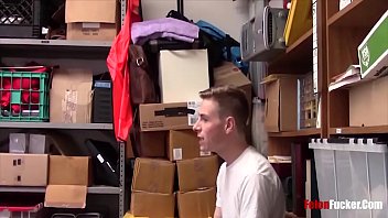 Preview 2 of Xxx Jackline - Rich Straight Boy Blackmailed &amp_ Fucked By A BLACK COP