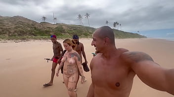 Preview 1 of Xxxhd Balatkar - Fui pra praia de nudismo na Bahia pra dar pros pirocudos.